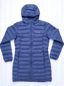 Chaqueta de invierno Columbia Lake 22 larga aislada con capucha para mujer - Imagen 1 de 8