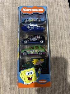 Matchbox Nickelodeon 2002 ¡Juego de 5 autos! Bob Esponja, Hey Arnold, Rugrats y más! - Imagen 1 de 8