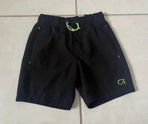 Gap Kids Quick Dry Lined Shorts Pool to Play Black Sz XS 4/5 Boys Hybrid Swim - Picture 1 of 4