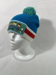TARGET PEANUTS GANG & SNOOPY STRICK BOMMELMÜTZE SINGENDE SÄNGER UNISEX EINHEITSGRÖSSE TÜRKISFARBEN - Bild 1 von 12