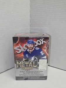 2021-22 Upper Deck Skybox Metal Universe Hockey Blaster Box New Factory Sealed - Picture 1 of 6