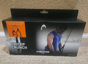 HEAD FITNESS TRIZEPS CRUNCH 3 WIDERSTANDSSTUFEN LEICHT MITTEL SCHWER (HDE-1022) - Bild 1 von 13