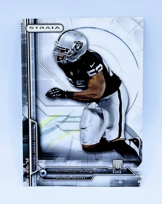 2014 Topps Strata Khalil Mack #196 Rookie RC Oakland Raiders - Image 1 of 2