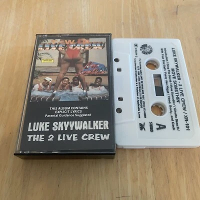 LUKE SKYYWALKER THE 2 LIVE CREW Cassette Tape 1989 USA import - Image 1 of 3