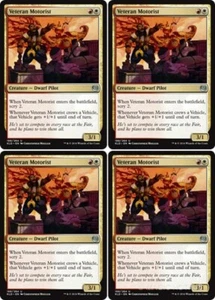 MTG - 4x VETERAN MOTORIST - Kaladesh (U) - Picture 1 of 1