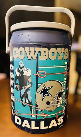 Vintage 1997 KOOLER KRAFT DALLAS COWBOYS Football NFL Can Cooler 🤩MEGA RARE⭐️ Cover