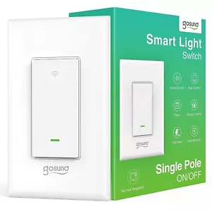 Gosund Smart Switch Wall Light WiFi Remote For Alexa & Google (Bulk Packaging) - Picture 1 of 2