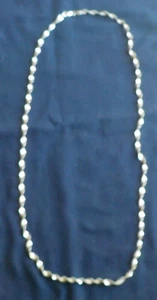Sterling Silver SparkleTwist Necklace Vintage Italy 925 Signed - Picture 1 of 6