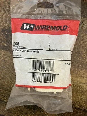 LEGRAND UNIDUCT RACEWAY NM COVER CLIPS #2906 - Image 1 of 2