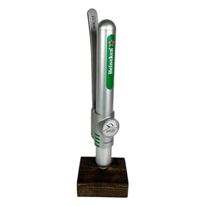 Heineken Beer Brew Lock System Keg Tap Handle Pull Knob Mancave Pub - Picture 1 of 8