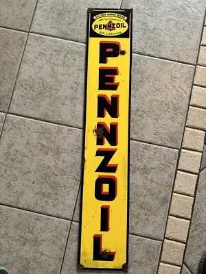 старинный стиль амбара найти вид Pennzoil моторное масло скрепленный дилер продажи сервис знак - Изображение 1 из 2
