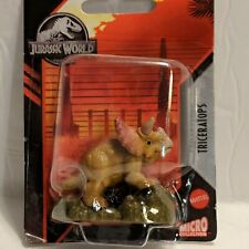 Jurassic World New Micro Collection Triceratops Mini Figure Toy Dino Dinosaur