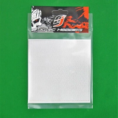 Stainless Hexagonal Mesh 'Net' for 1:10 RC Trucks, Crawlers &Cars -Vents, Grills - Image 1 of 3
