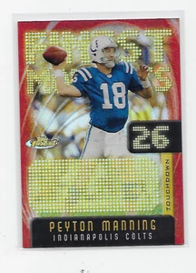PEYTON MANNING 2005 TOPPS FINEST MOMENTS #FM26 TOUCHDOWN /599 RARE - Picture 1 of 1