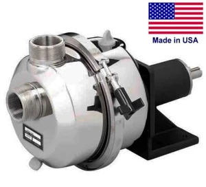Centrifugal Water Pump - 180 GPM - 1.5" FNPT & 2" MNPT - Self Priming - Potable - Picture 1 of 1