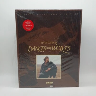 NEW Dances with Wolves Limited Collectors Edition VHS and Book Included Book - Image 1 of 4