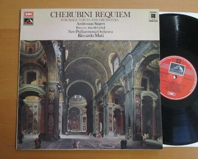 Q4 ASD 3073 Cherubini Requiem Riccardo Muti 1975 NEAR MINT Quad Stereo EMI - Image 1 of 4
