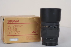 Sigma AF 70-210mm f/4-5.6 APO UC zoom lens for Minolta/Sony A-mount - Picture 1 of 16