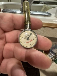 STARRETT METRIC. LAST WORD DIAL INDICATOR NO 711 W/MAGNETIC BASE - Picture 1 of 6