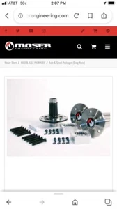 Moser ASP2 - Axle & Spool Package (C-Clip Eliminator Type) - Picture 1 of 1