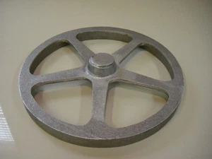 Cast Aluminum Steampunk Machine Age Grate 5 Spoke Wheel - Picture 1 of 9