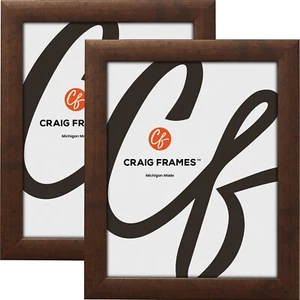 Contemporary, 1" Rustic Copper Picture Frame, Uncommon Sizes 18x18-24x31, 2-Pack - Picture 1 of 7