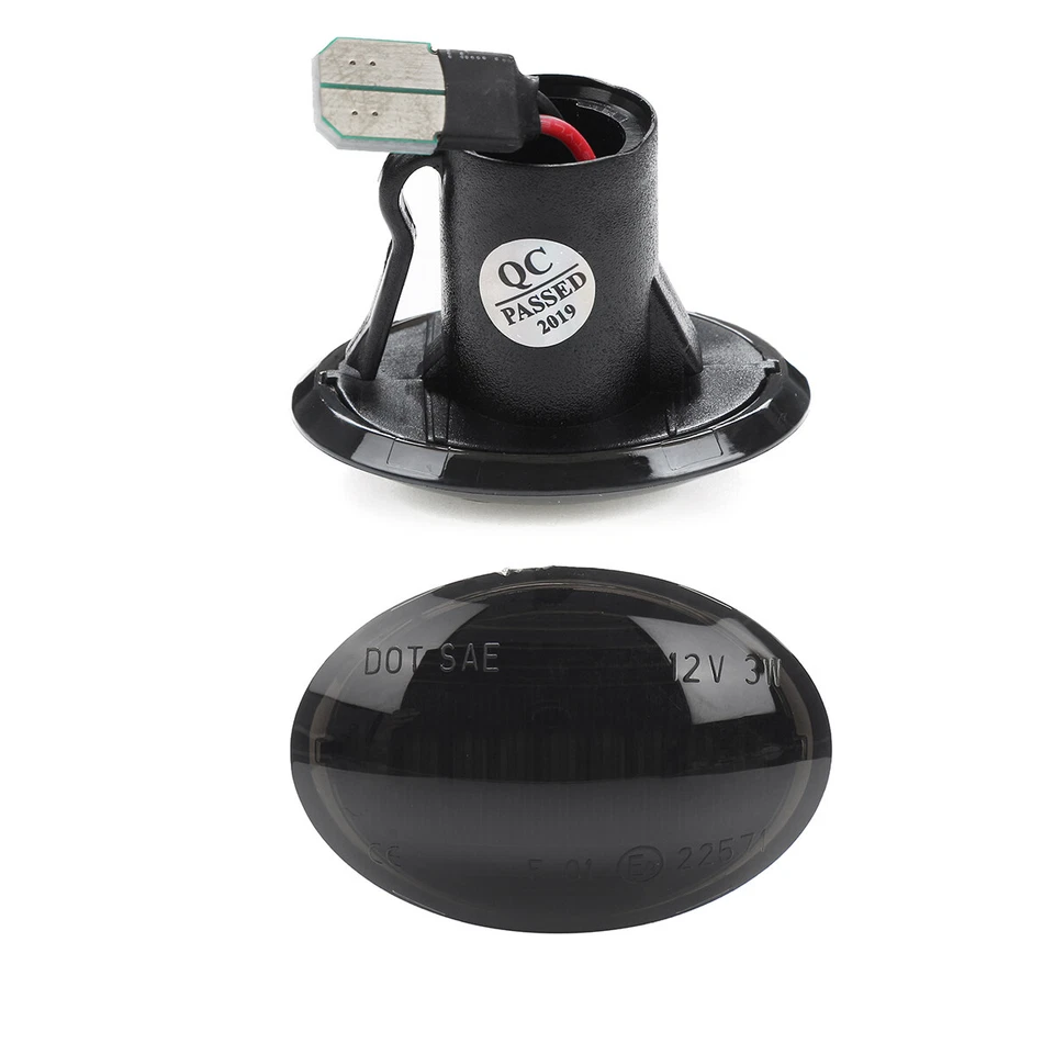 Последовательный светодиодный боковой габаритный мигающий сигнальный фонарь для Fiat 500 500e 500c Abarth - Изображение 1 из 4