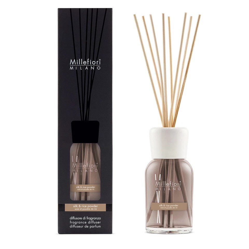 MILLEFIORI MILANO Raumduft Diffuser 500 ml SILK & RICE POWDER - Bild 1 von 1