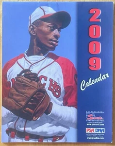 SATCHEL PAIGE, RARE ! 2009 PSA/DNA COLLECTOR'S CALENDAR ! WOW ! - Picture 1 of 1