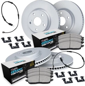 R1 Concepts Euro Front Rear Brakes and Rotors with Hardware Kit 12-16 BMW - Picture 1 of 7