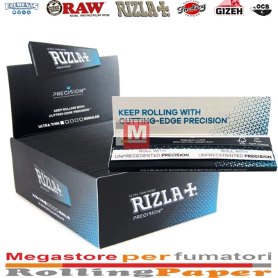 Rizla Precision Cartine King Size Slim – Scatola 25 Libretti - Image 1 of 2