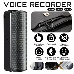 More details for hidden voice activated recorder digital audio recording device dictaphone *uk*