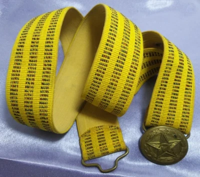 g Vintage Parade Army USSR BELT & Russian Star Buckle Military of OFFICER 9110 - Image 1 of 4