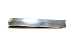 VINTAGE HANDGEFERTIGT MIYE MATSUKATA JANIYE STERLINGSILBER KRAWATTE BAR KONKAVES DESIGN - Bild 1 von 5
