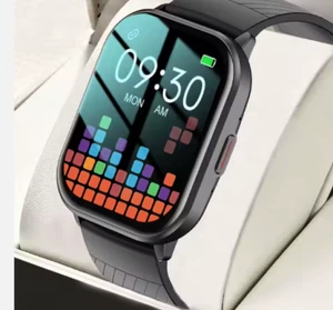 Smartwatch Męski Fitness BT Call Tracker Ciśnienie krwi Tętno Zegarki sportowe - Zdjęcie 1 z 7