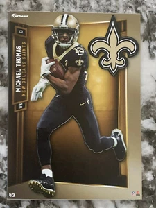 10pc NEW ORLEANS SAINTS set w/ Logos Fathead Mini ALVIN KAMARA Drew Brees THOMAS - Picture 1 of 3