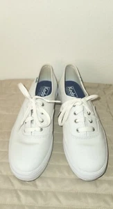 Keds Damen weiße dreifach weiße Plateau-Turnschuhe Schuhe Größe 8 - Bild 1 von 14