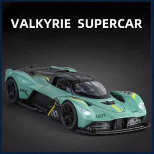 1:32 Aston Martin Valkyrie Supercar Diecast Car Model Sound Light Kids Xmas Gift - Picture 1 of 27