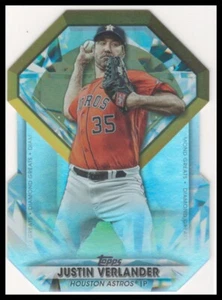 2022 Topps Chrome Update #DGC-61 Justin Verlander Diamond Greats Die Cuts - Picture 1 of 2