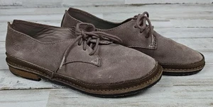 Ocean Minded hellbraune Damen-Oxfords mit Rüschen Größe 7,5 - Bild 1 von 9