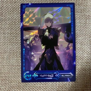 Solo Leveling 4th Anniv PR Card SL PR04 / Korean Webtoon Promo Holo /New, Rare/G - Picture 1 of 6
