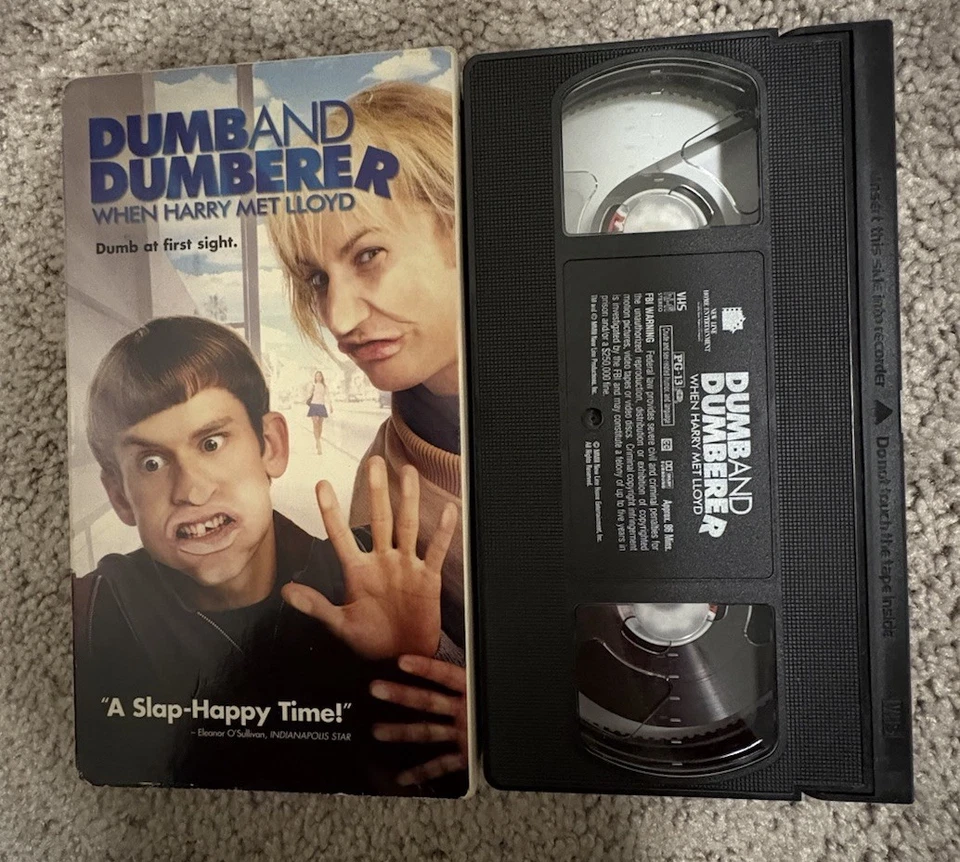 Dumb & Dumberer-When Harry Met Lloyd (VHS, 2003) - Image 1 of 1