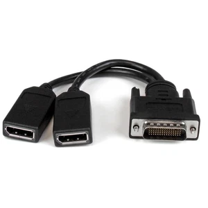 StarTech.com DMS-59 to DisplayPort - 8in - DMS 59 to 2x DP - Y Cable - DMS-59 Ad - Picture 1 of 6