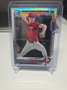 Bowman Draft 2021 - Chrome Chase Petty #BDC-49 refractor (RC) - Imagen 1 de 2