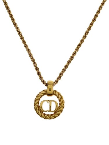 Collana Christian Dior Donna Donna con Top GLD Usata