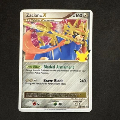 Zacian LV. X SWSH135 SWSH: Sword & Shield Promo Cards Holo - Image 1 of 4