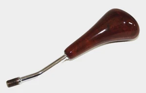 SCHALTKNAUF FÜR MERCEDES W201 W124 AUTOMATIK ECHTES WURZELHOLZ AB 1989 - Picture 1 of 3