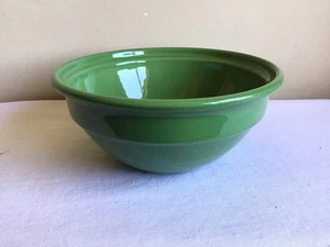 Emile Henry Wiliam Sonoma France Modele Depose Green Stoneware Mixing Bowl - Picture 1 of 6