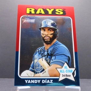 Yandy Diaz - 2024 Topps Heritage High Number Chrome 299/699 - #230 - Bild 1 von 2