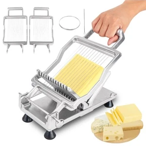 Commercial Cheese Slicer With Wire1 cm & 2 cm Cheese Cutter Butter Cutting Bo... - Picture 1 of 9